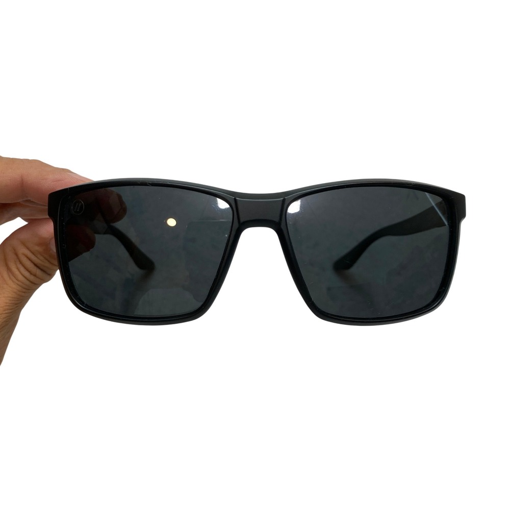 Blenders Mesa Victory Lane Sunglasses Mens OS Black Polarized Square Matte